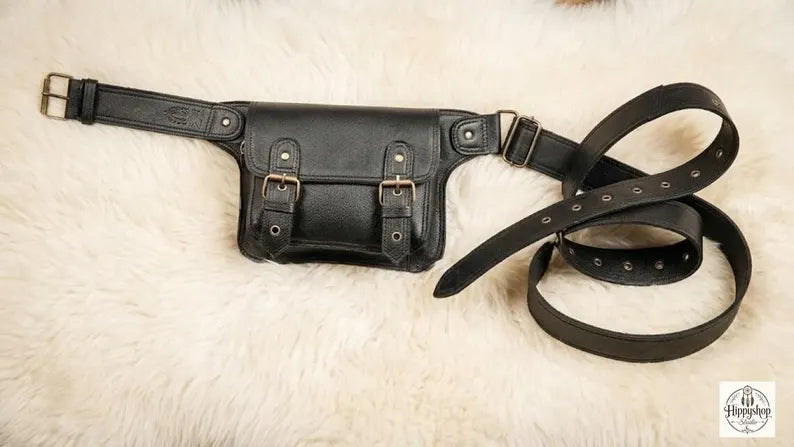 Marsupio da Cintura in Pelle – Compatto, Elegante e Funzionale