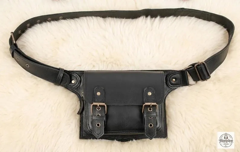 Marsupio da Cintura in Pelle – Compatto, Elegante e Funzionale