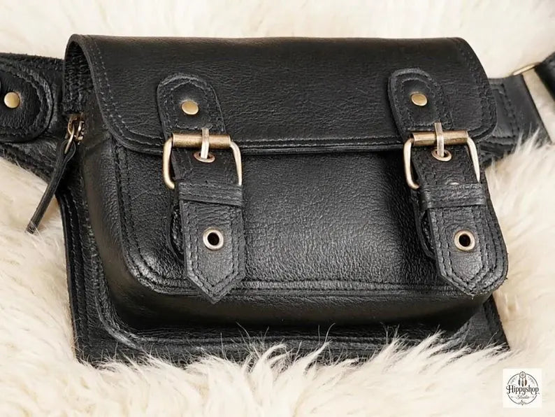 Marsupio da Cintura in Pelle – Compatto, Elegante e Funzionale