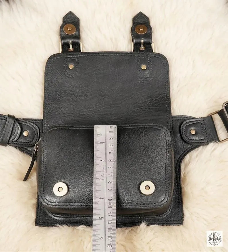 Marsupio da Cintura in Pelle – Compatto, Elegante e Funzionale
