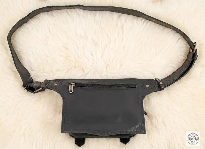 Marsupio da Cintura in Pelle – Compatto, Elegante e Funzionale